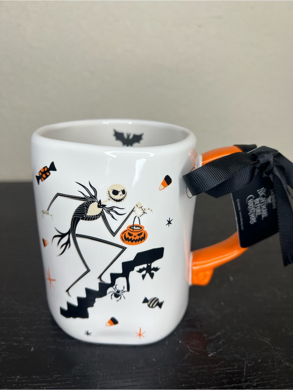 NEW Rae Dunn The Nightmare Before Christmas Jack Skellington Halloween Mug